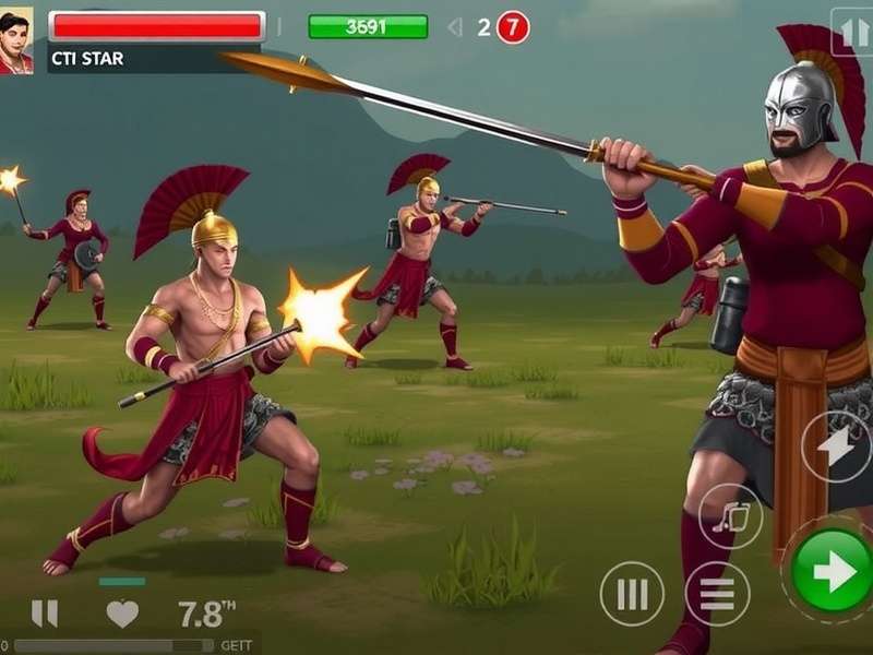 Hindustani Spartan Battle Gameplay Screenshot